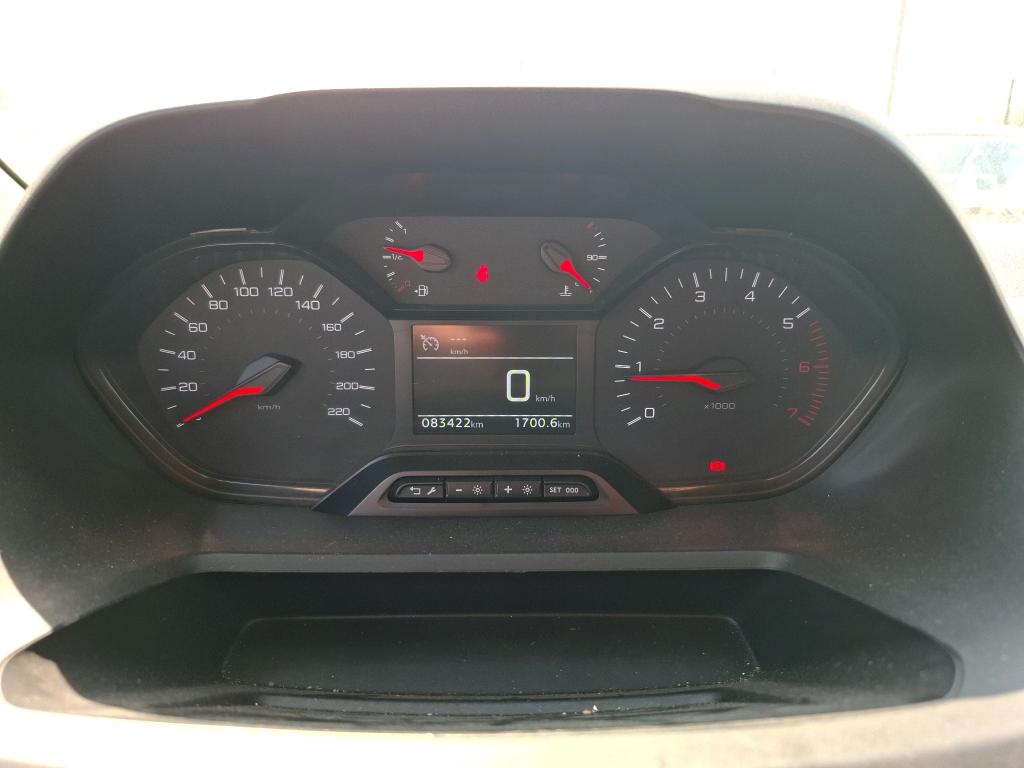Peugeot PARTNER FOURGON STANDARD 650 KG BLUEHDI 100 S&S BVM5 ASPHALT 2021