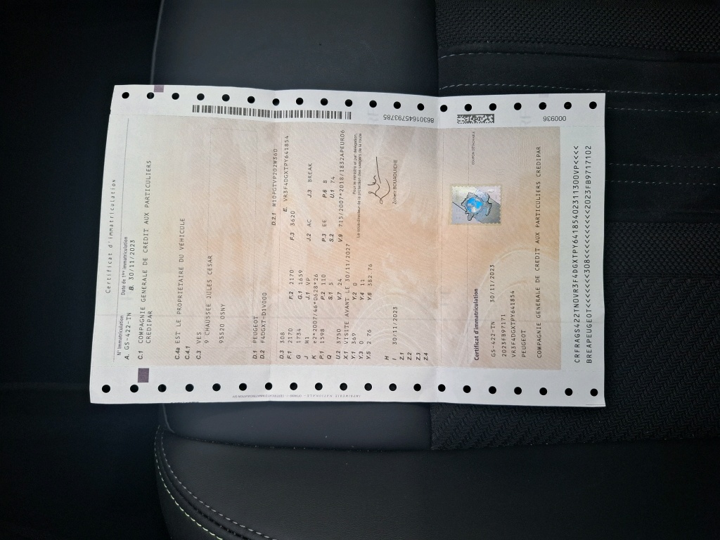 Peugeot 308 SW PHEV 180 e-EAT8 GT 2023