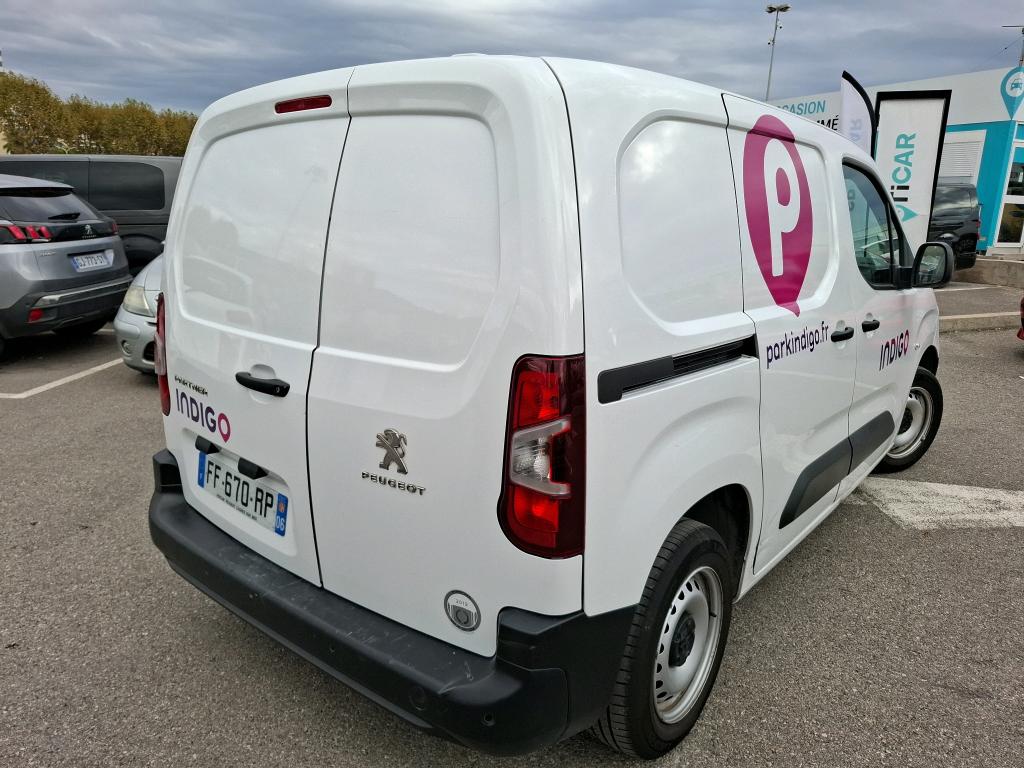 Peugeot PARTNER FOURGON STANDARD 650 KG BLUEHDI 75 BVM5 PREMIUM 2019