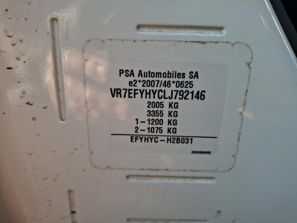 Citroen BERLINGO VAN M 650 BLUEHDI 100 S&S BVM5 CLUB 2020