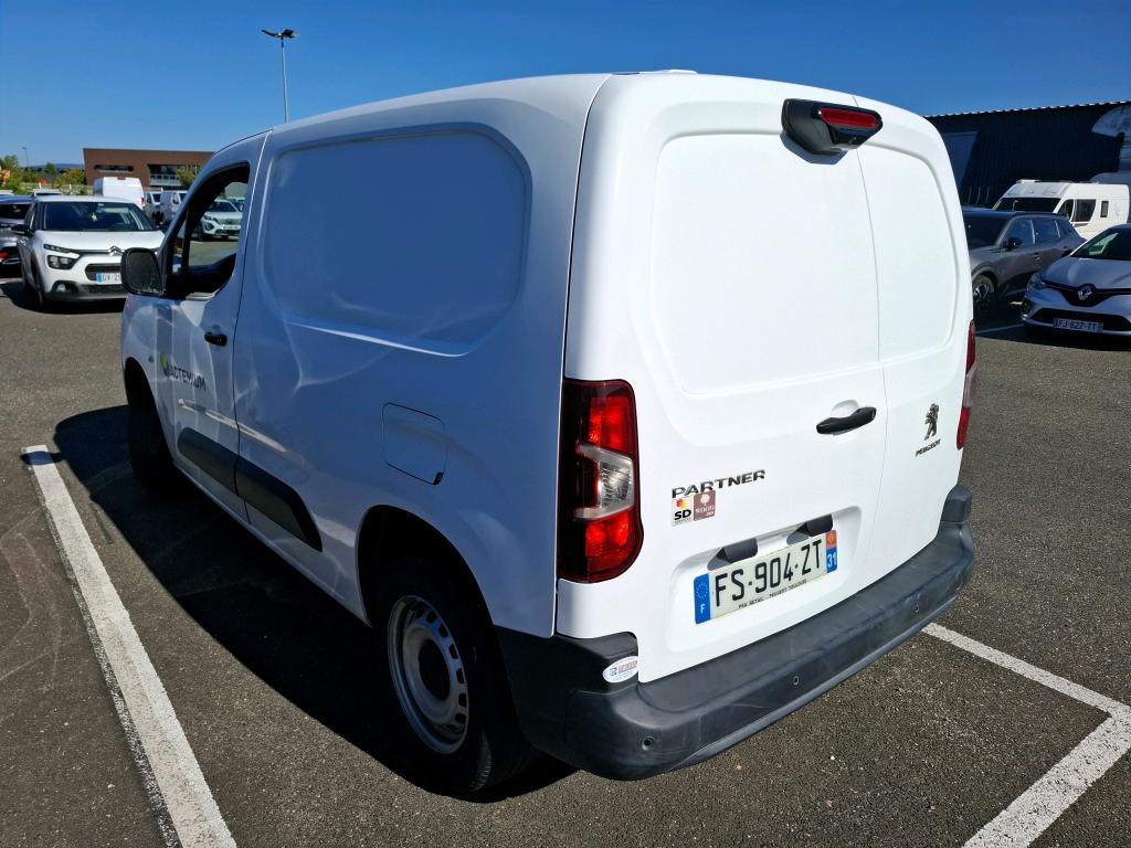 Peugeot PARTNER FOURGON STANDARD 650 KG BLUEHDI 100 S&S BVM5 ASPHALT 2020