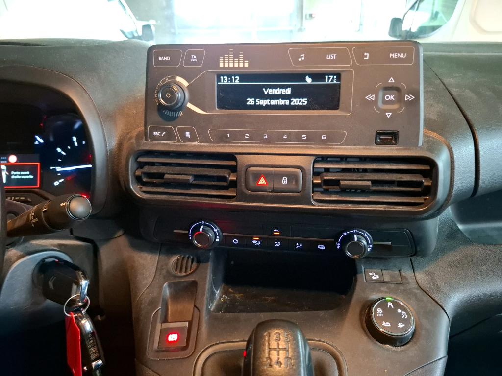 Citroen BERLINGO VAN M 650 BLUEHDI 100 S&S CLUB 2019