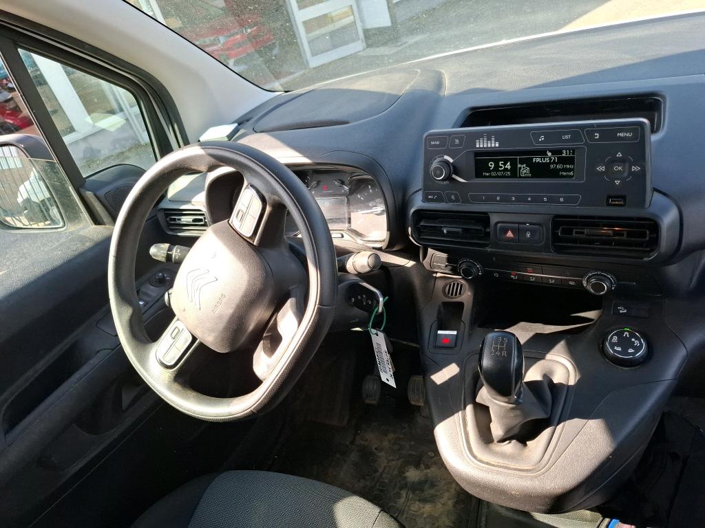 Citroen BERLINGO VAN M 650 BLUEHDI 100 S&S CLUB 2019