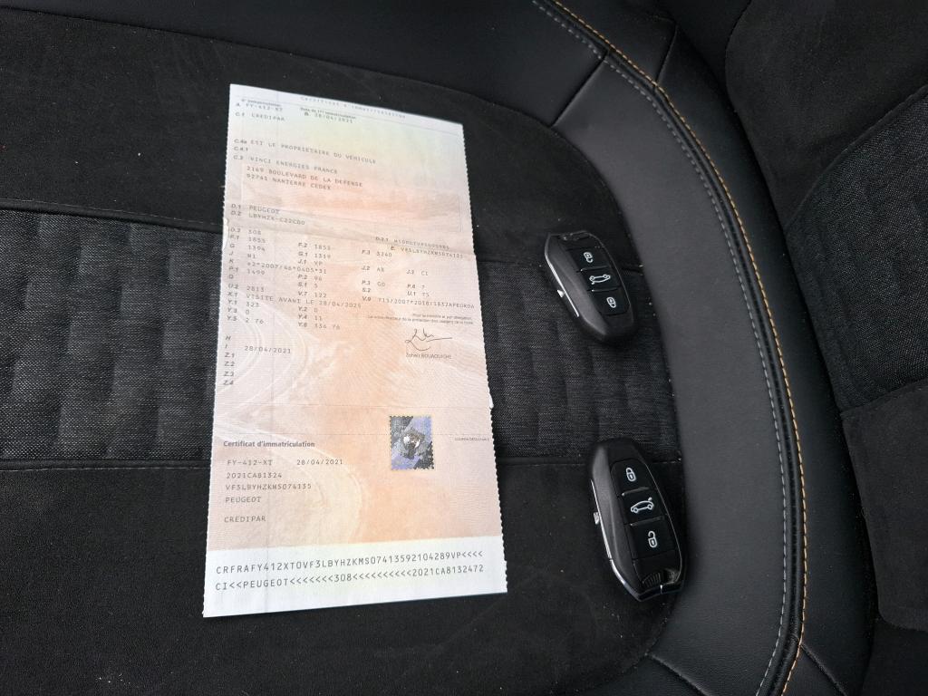 Peugeot 308 BlueHDi 130ch S&S EAT8 Road Trip 2021