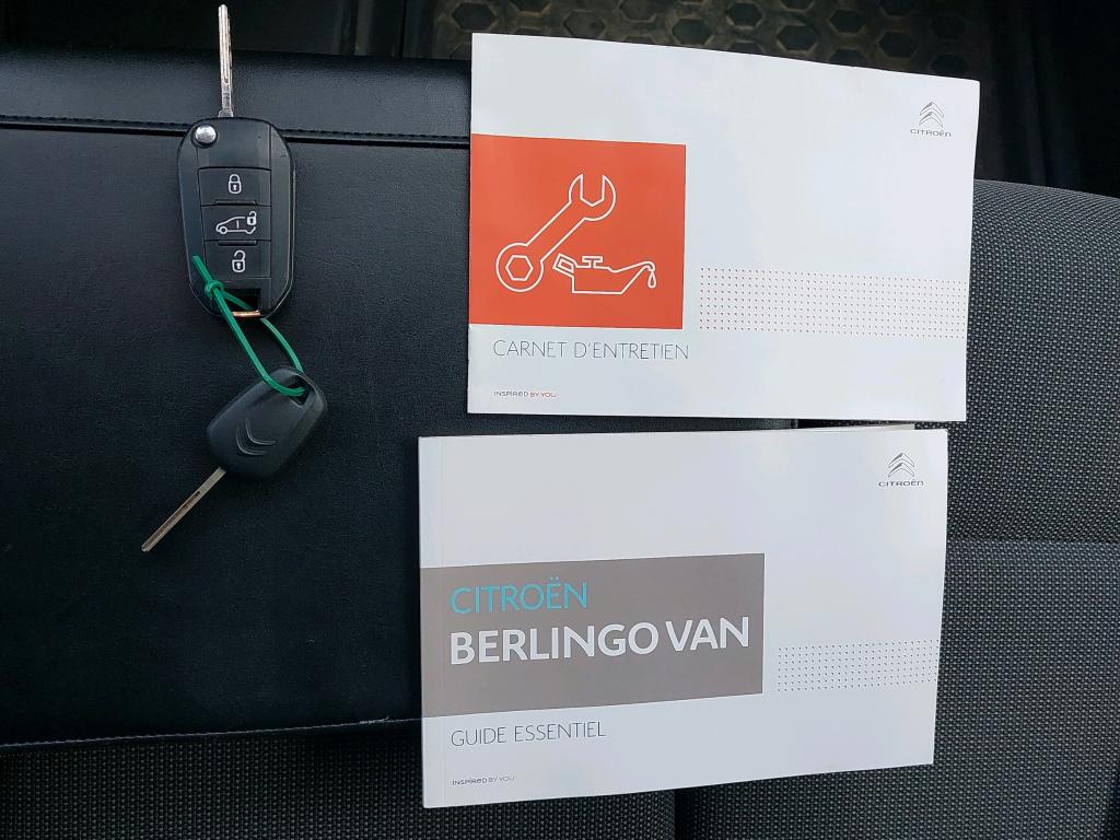 Citroen BERLINGO VAN M 650 BLUEHDI 100 S&S BVM5 CLUB 2019