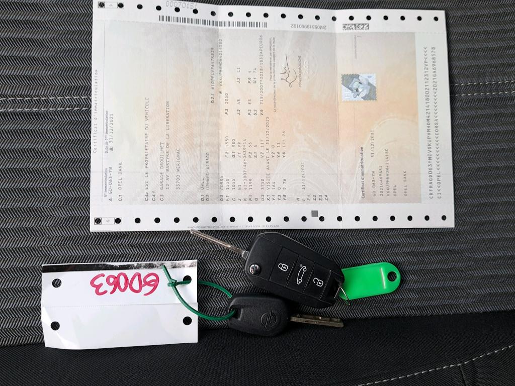 Opel Corsa 1.2 75 ch BVM5 Edition Business 2021