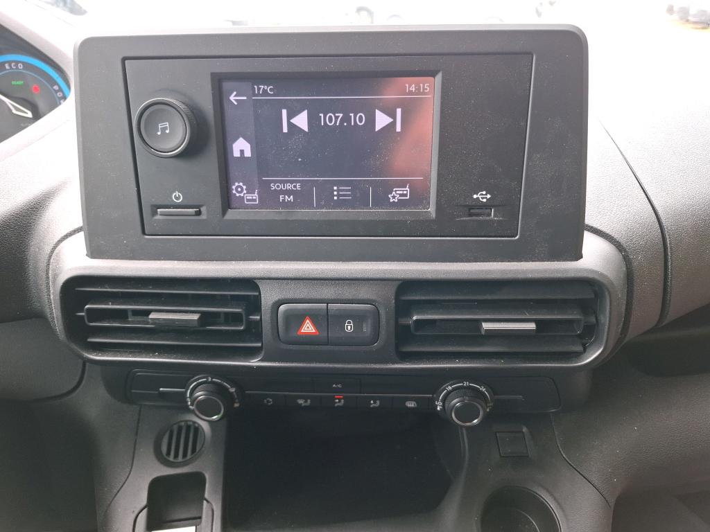 Peugeot E-PARTNER FOURGON M 800 KG 136 CH BATTERIE 50 KWH 2023