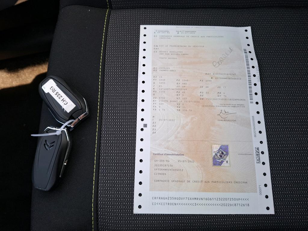 Citroen C3 PureTech 83 S&S BVM5 Shine 2022