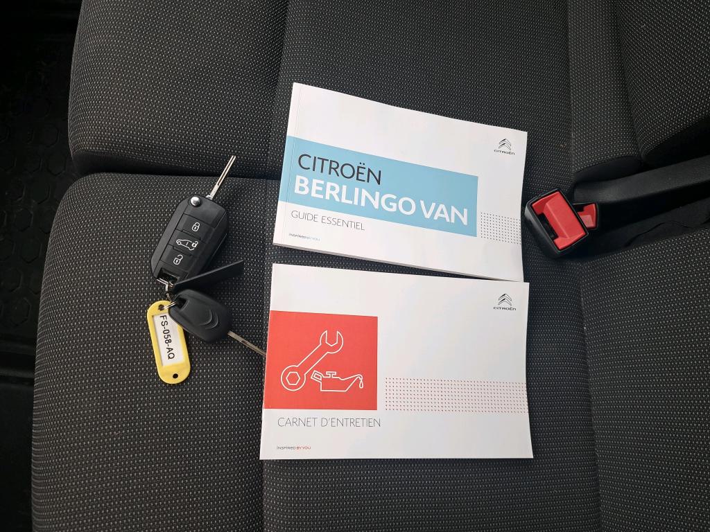 Citroen BERLINGO VAN M 650 BLUEHDI 100 S&S BVM5 CLUB 2020