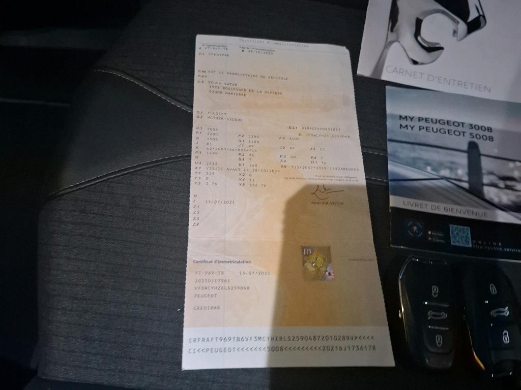 Peugeot 5008 BlueHDi 130ch S&S EAT8 GT Line 2020