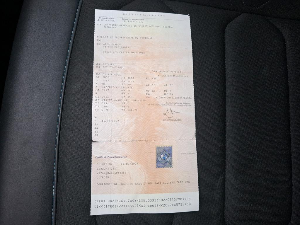 Citroen C5 Aircross BlueHDi 130 S&S EAT8 Feel 2022