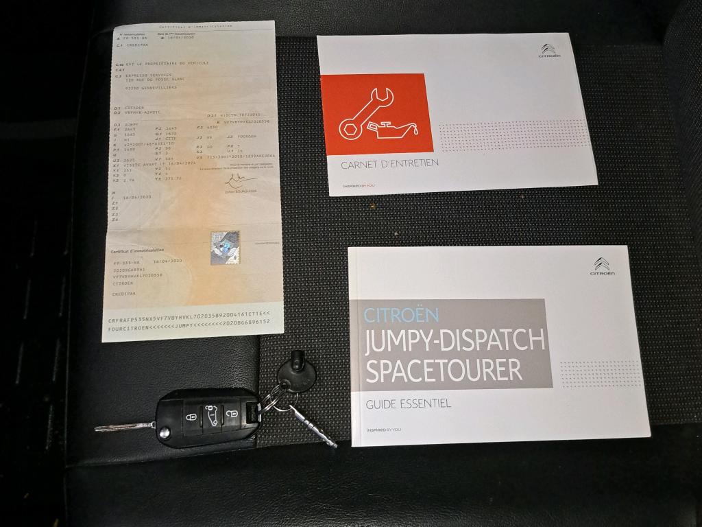 Citroen JUMPY FGN M BLUEHDI 120 S&S BVM6 DRIVER 300 NM 2020