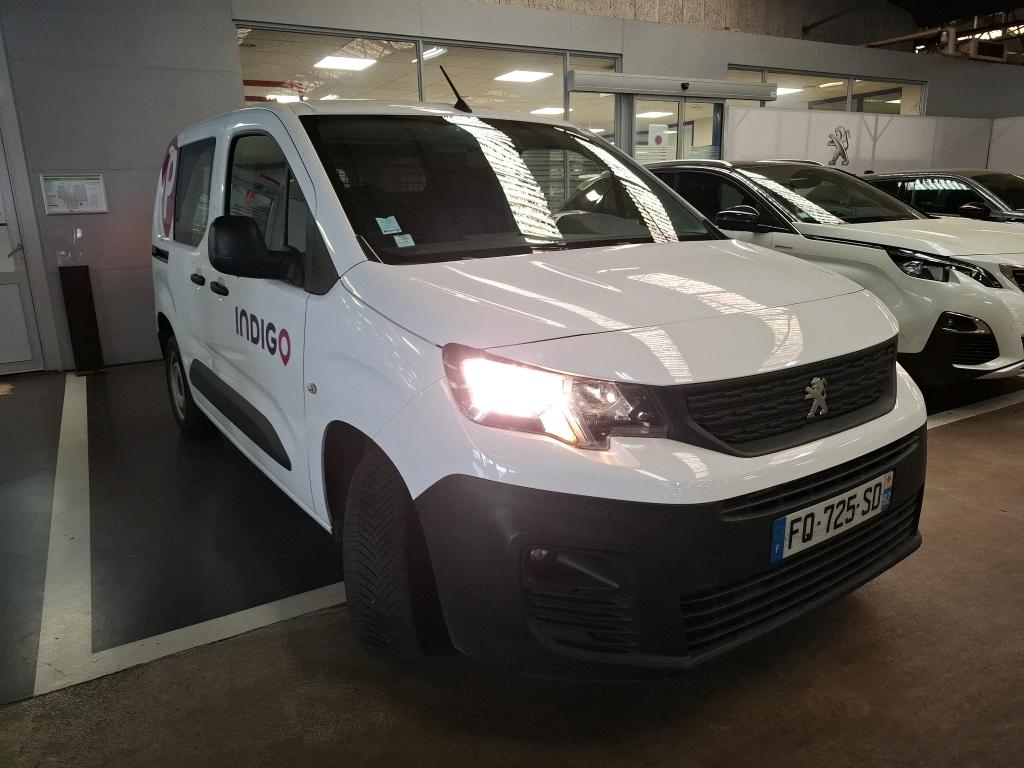 Peugeot PARTNER FOURGON STANDARD 650 KG BLUEHDI 75 BVM5 PREMIUM 2020