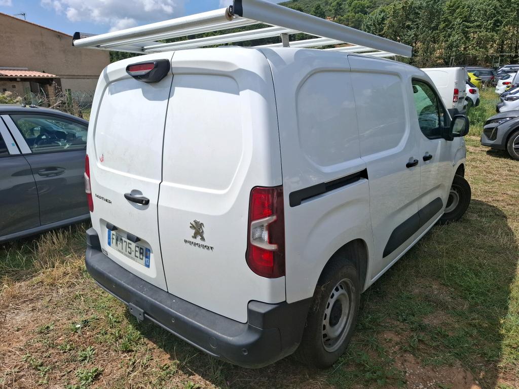 Peugeot PARTNER FOURGON STANDARD 650 KG BLUEHDI 100 S&S BVM5 ASPHALT 2020