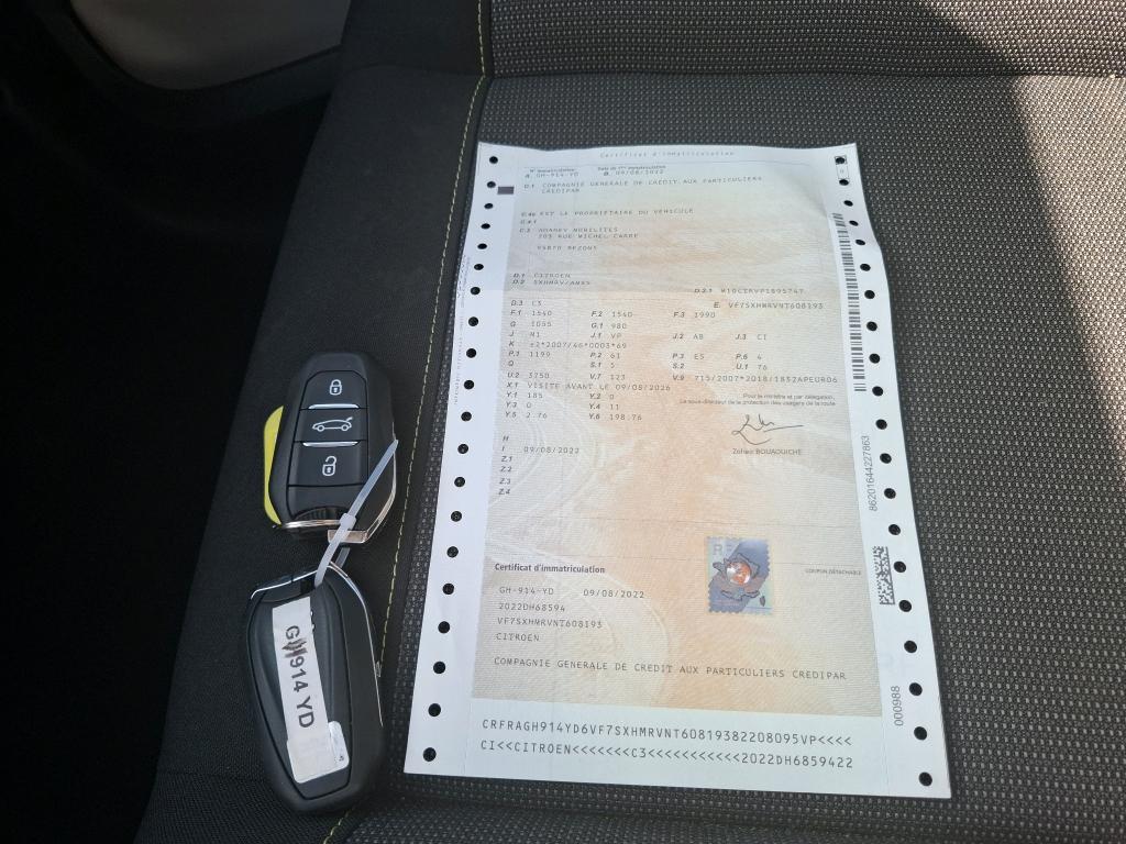 Citroen C3 PureTech 83 S&S BVM5 Shine 2022