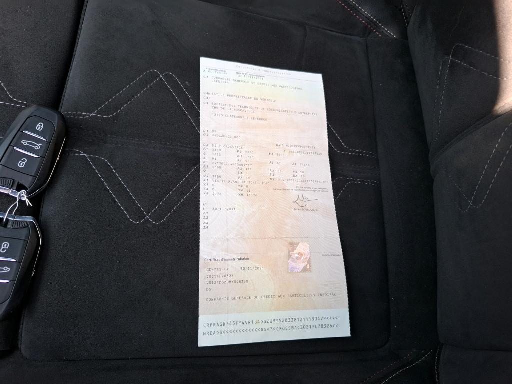 DS DS7 Crossback Hybride E-Tense 225 EAT8 Performance Line+ 2021