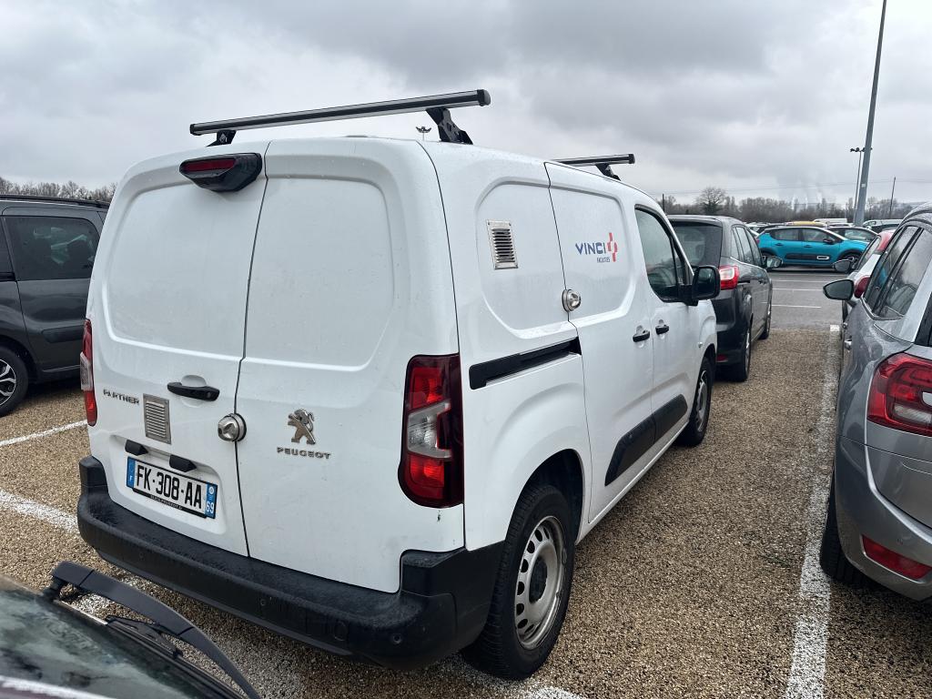 Peugeot PARTNER FOURGON STANDARD 1000 KG BLUEHDI 100 BVM5 ASPHALT 2019