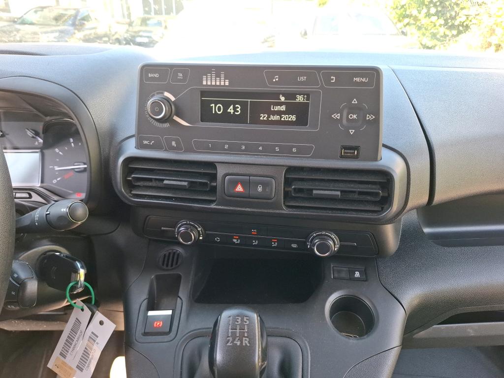 Citroen BERLINGO VAN M 650 BLUEHDI 100 S&S BVM5 CLUB 2020