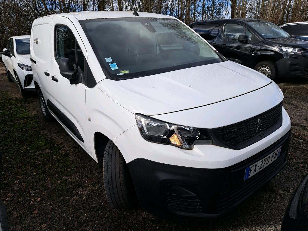 Peugeot PARTNER FOURGON STANDARD 650 KG BLUEHDI 100 S&S BVM5 ASPHALT 2021