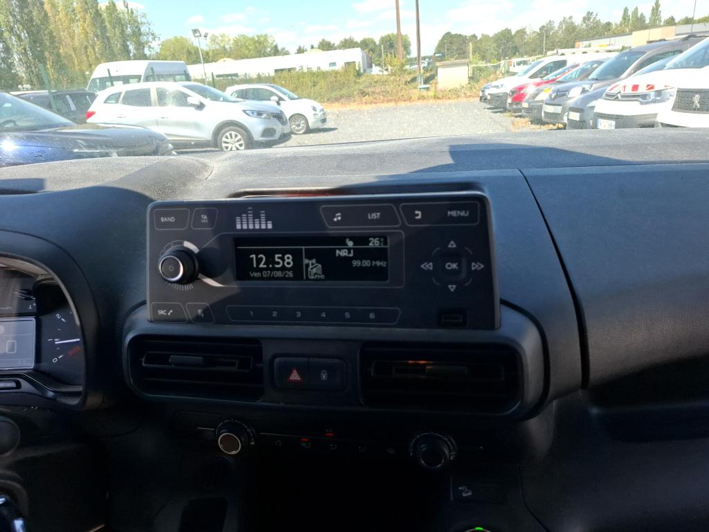 Citroen BERLINGO VAN M 650 BLUEHDI 100 S&S CLUB 2019
