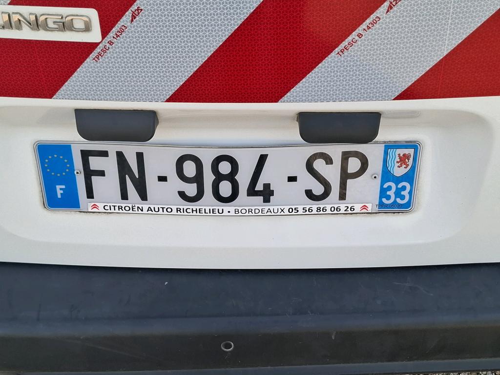 Citroen BERLINGO VAN M 650 BLUEHDI 100 S&S BVM5 CLUB 2020