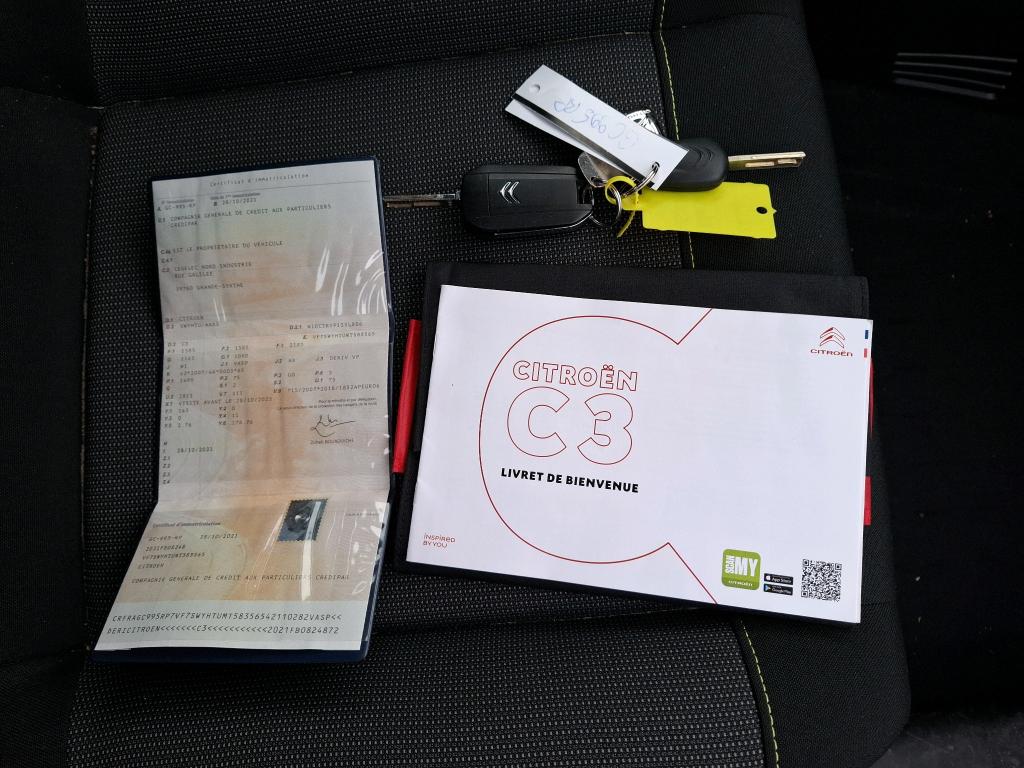 Citroen C3 SOCIETE BLUEHDI 100 S&S BVM6 FEEL NAV 2021