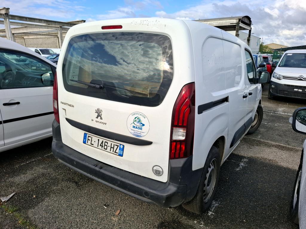 Peugeot PARTNER FOURGON STANDARD 650 KG BLUEHDI 100 S&S BVM5 PREMIUM 2019