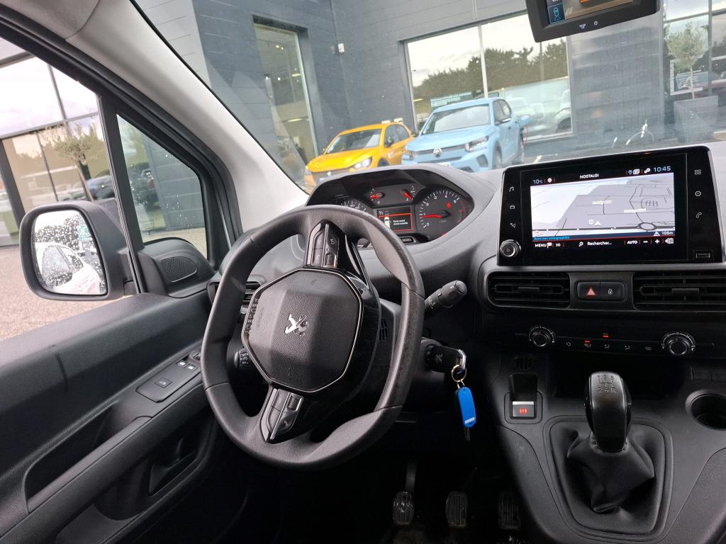 Peugeot PARTNER FOURGON STANDARD 650 KG BLUEHDI 100 S&S BVM5 ASPHALT 2020