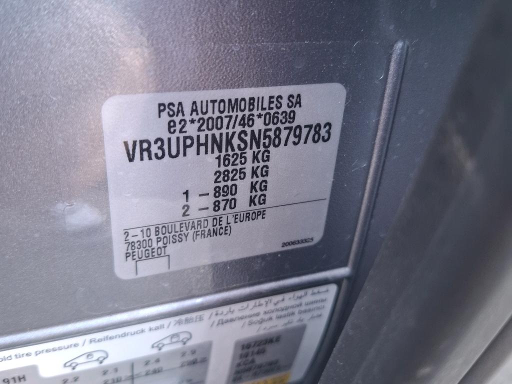 Peugeot 208 PureTech 100 S&S EAT8 Allure Pack 2022