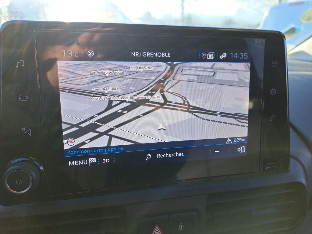 Peugeot PARTNER FOURGON STANDARD 650 KG BLUEHDI 100 S&S BVM5 ASPHALT 2021