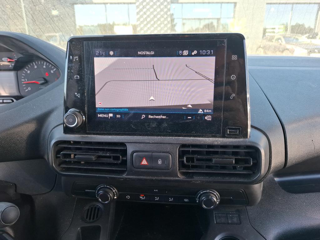 Peugeot PARTNER FOURGON STANDARD 650 KG BLUEHDI 100 S&S BVM6 ASPHALT 2022