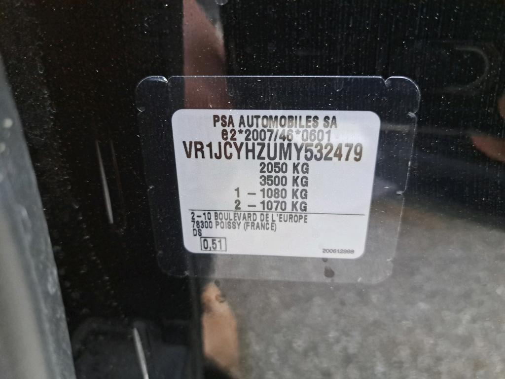 DS DS7 Crossback BlueHDi 130 EAT8 Performance Line 2021