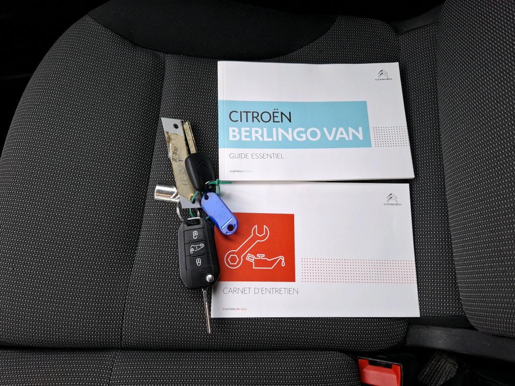 Citroen BERLINGO VAN M 650 BLUEHDI 100 S&S BVM5 CLUB 2020