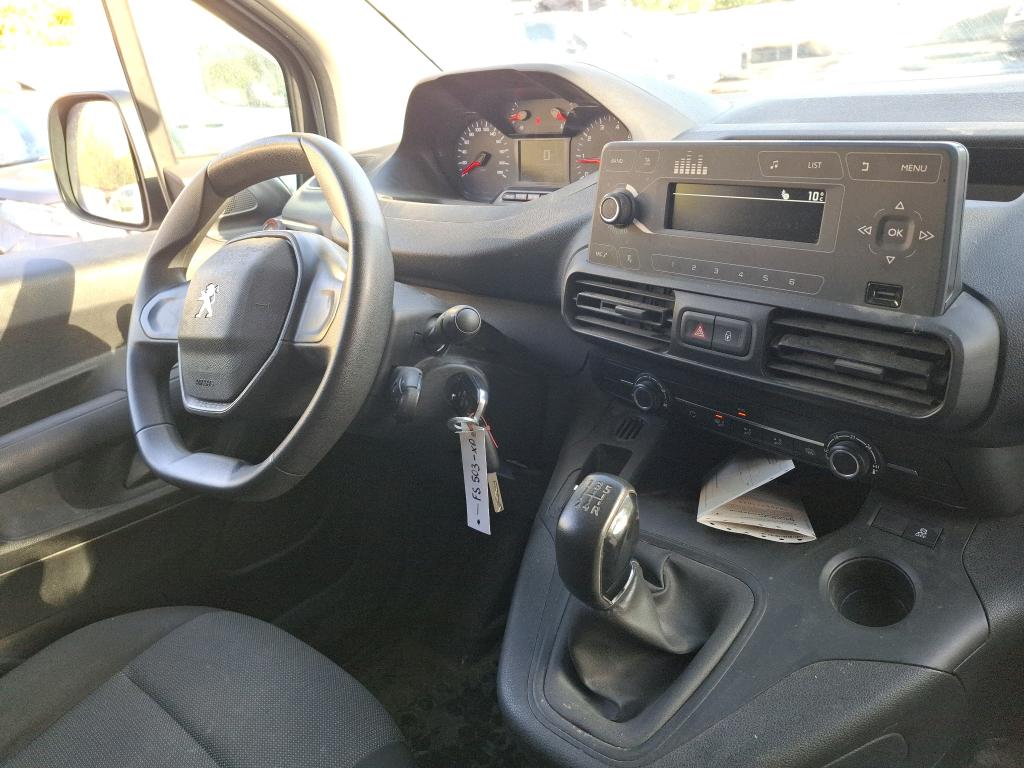 Peugeot PARTNER FOURGON STANDARD 650 KG BLUEHDI 100 S&S BVM5 PREMIUM 2020