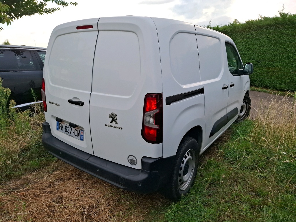 Peugeot PARTNER FOURGON STANDARD 1000 KG BLUEHDI 100 BVM5 GRIP 2019
