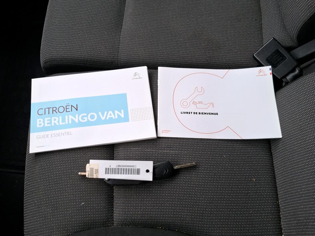 Citroen BERLINGO VAN M 650 BLUEHDI 100 S&S BVM5 CLUB 2020