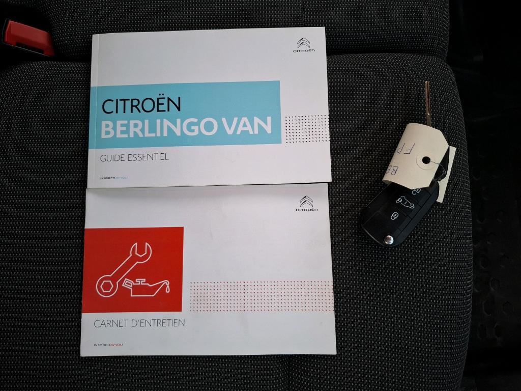 Citroen BERLINGO VAN M 650 BLUEHDI 100 S&S BVM5 CLUB 2020