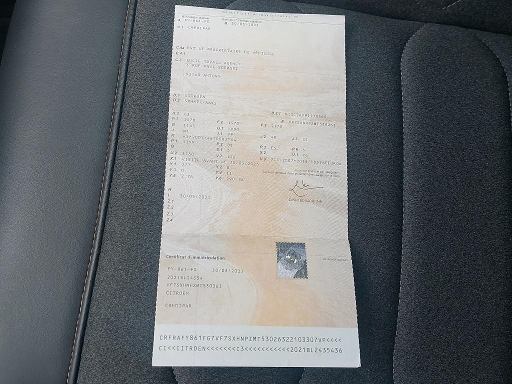 Citroen C3 PureTech 110 S&S BVM6 Shine Pack 2021