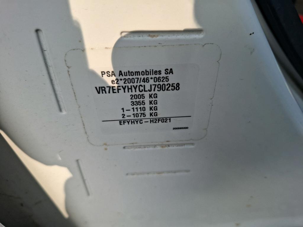 Citroen BERLINGO VAN M 650 BLUEHDI 100 S&S BVM5 CLUB 2020