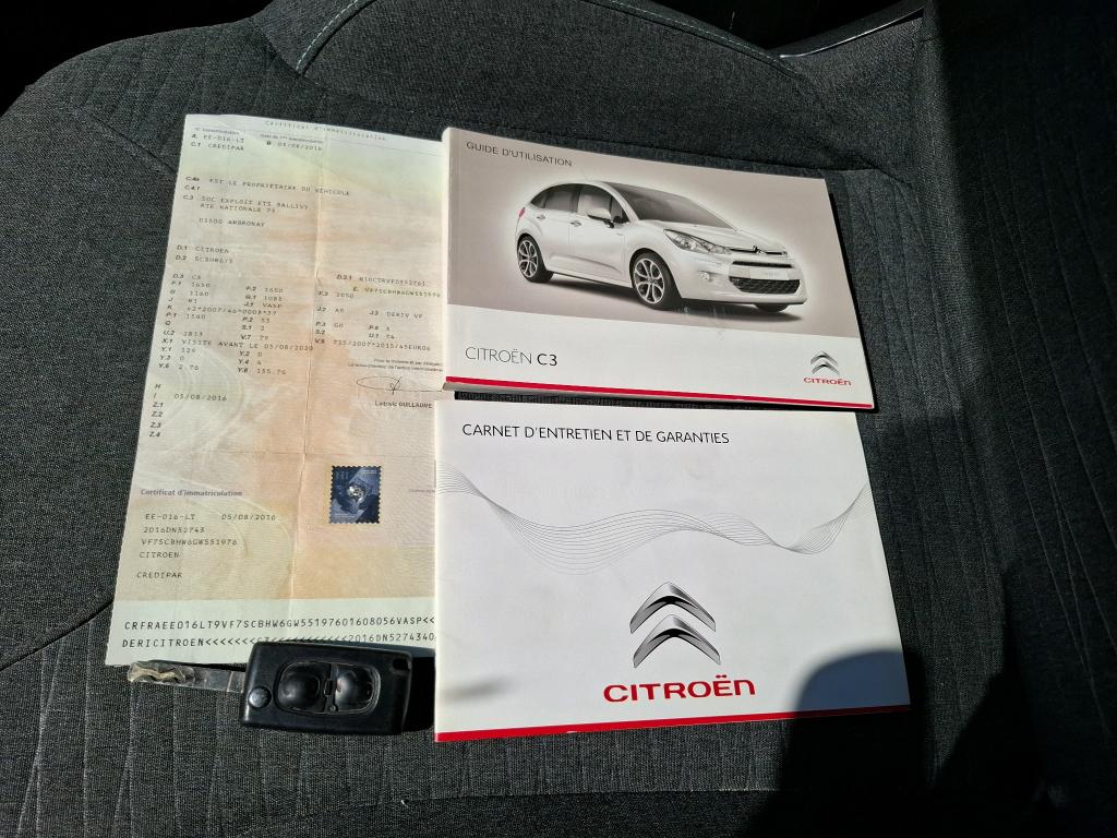 Citroen C3 SOCIETE BLUEHDI 75 S&S 79G CONFORT 2016