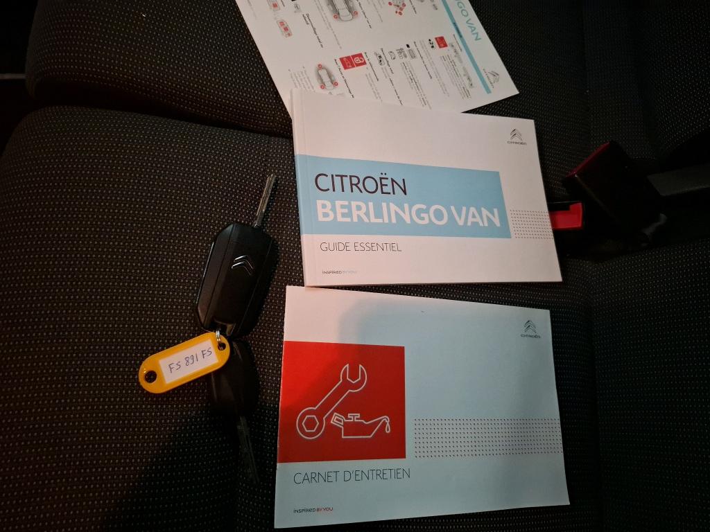 Citroen BERLINGO VAN M 650 BLUEHDI 100 S&S BVM5 CLUB 2020