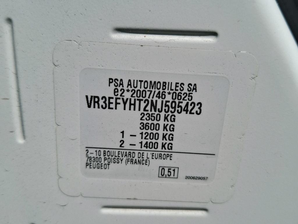 Peugeot PARTNER CA BLUEHDI 100 S&S BVM6  2022