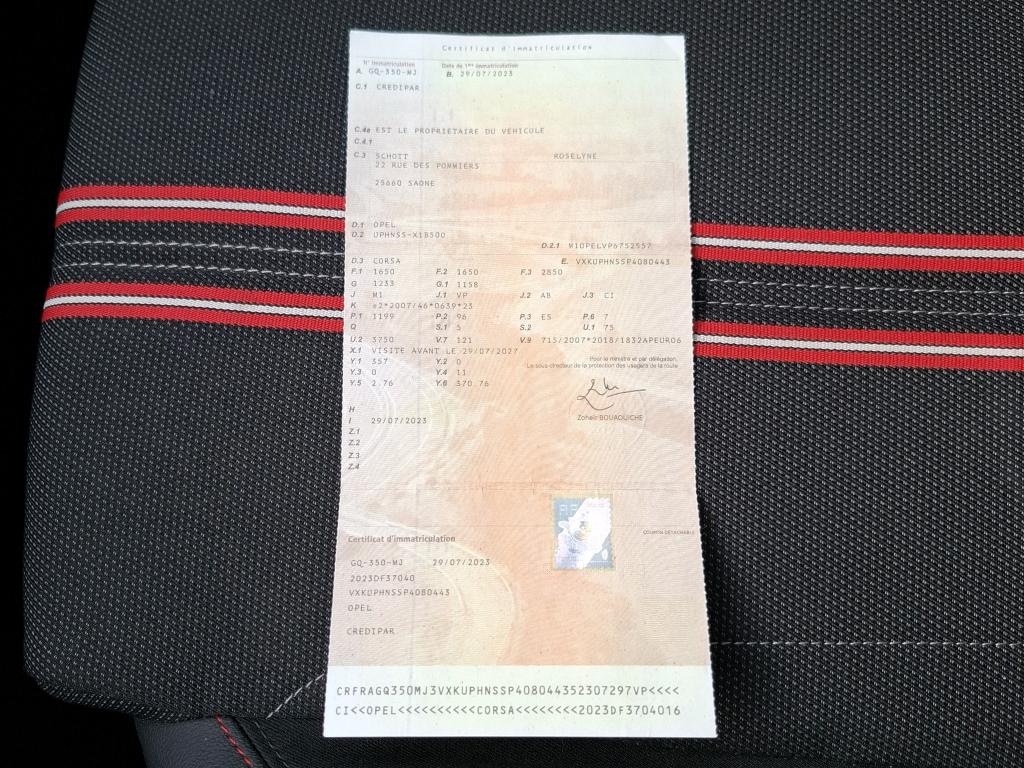 Opel Corsa 1.2 Turbo 130 ch BVA8 GS 2023