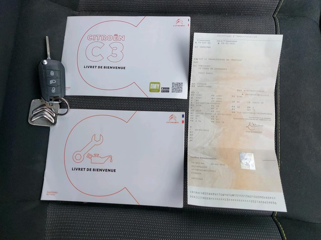 Citroen C3 SOCIETE BLUEHDI 100 S&S BVM6 FEEL NAV 2021