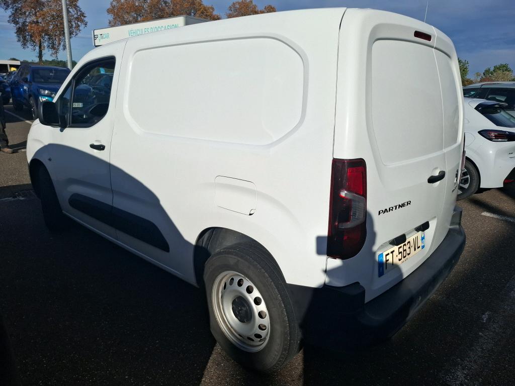 Peugeot PARTNER FOURGON STANDARD 1000 KG BLUEHDI 100 S&S BVM5 GRIP 2020