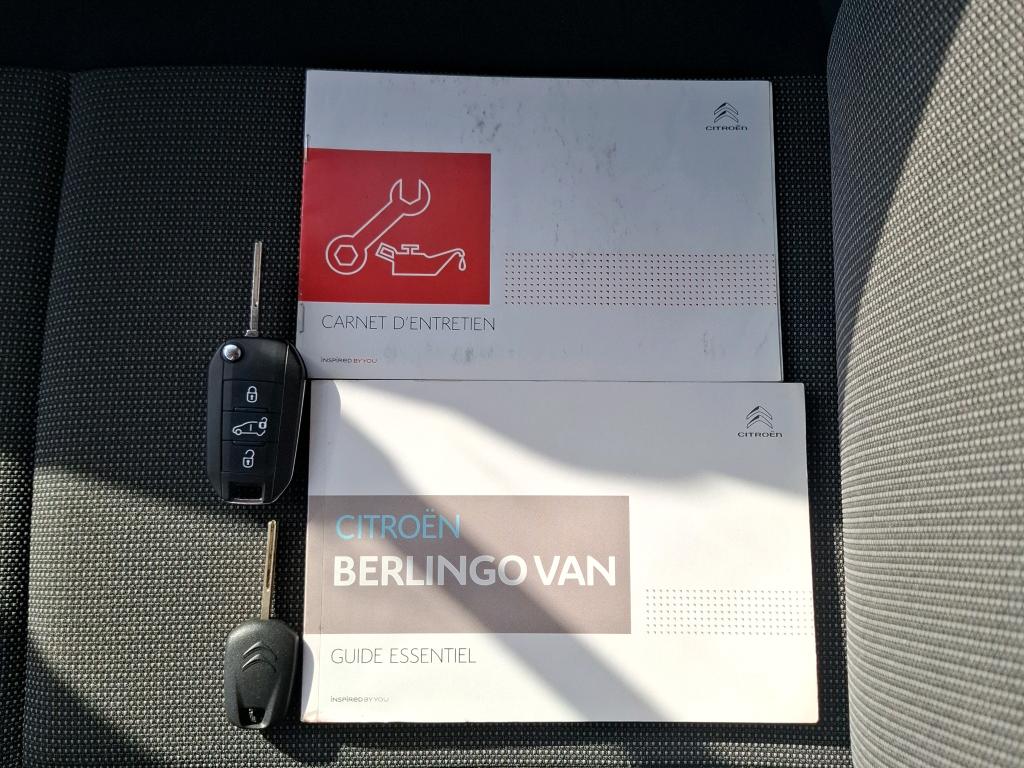 Citroen BERLINGO VAN M 650 BLUEHDI 100 S&S CLUB 2019