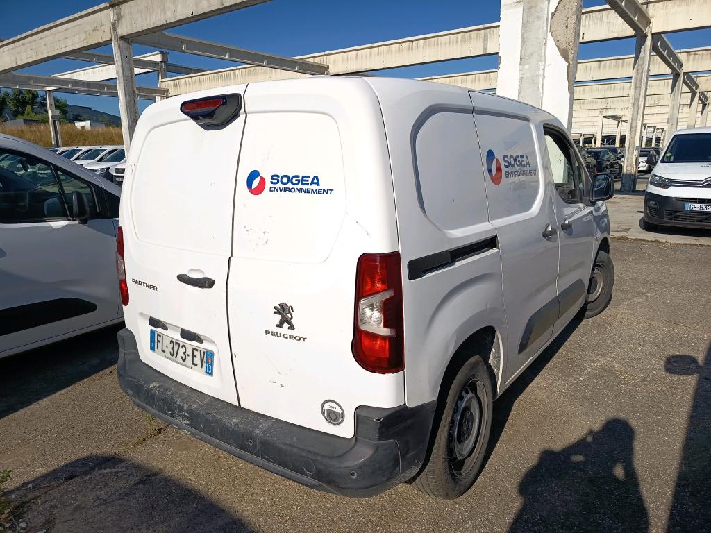 Peugeot PARTNER FOURGON STANDARD 650 KG BLUEHDI 100 S&S BVM5 ASPHALT 2019