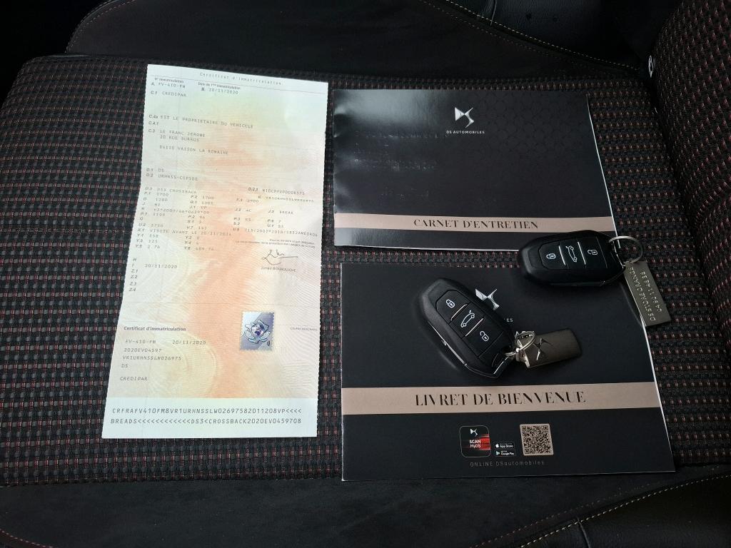 DS DS3 Crossback PureTech 130 EAT8 Performance Line+ 2020