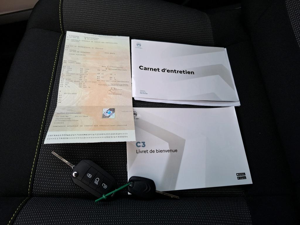 Citroen C3 PureTech 83 ch BVM5 You 2023