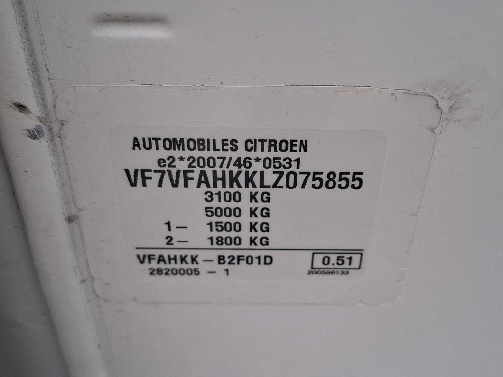 Citroen JUMPY FGN M BLUEHDI 120 S&S BVM6 CLUB 340 NM 2020